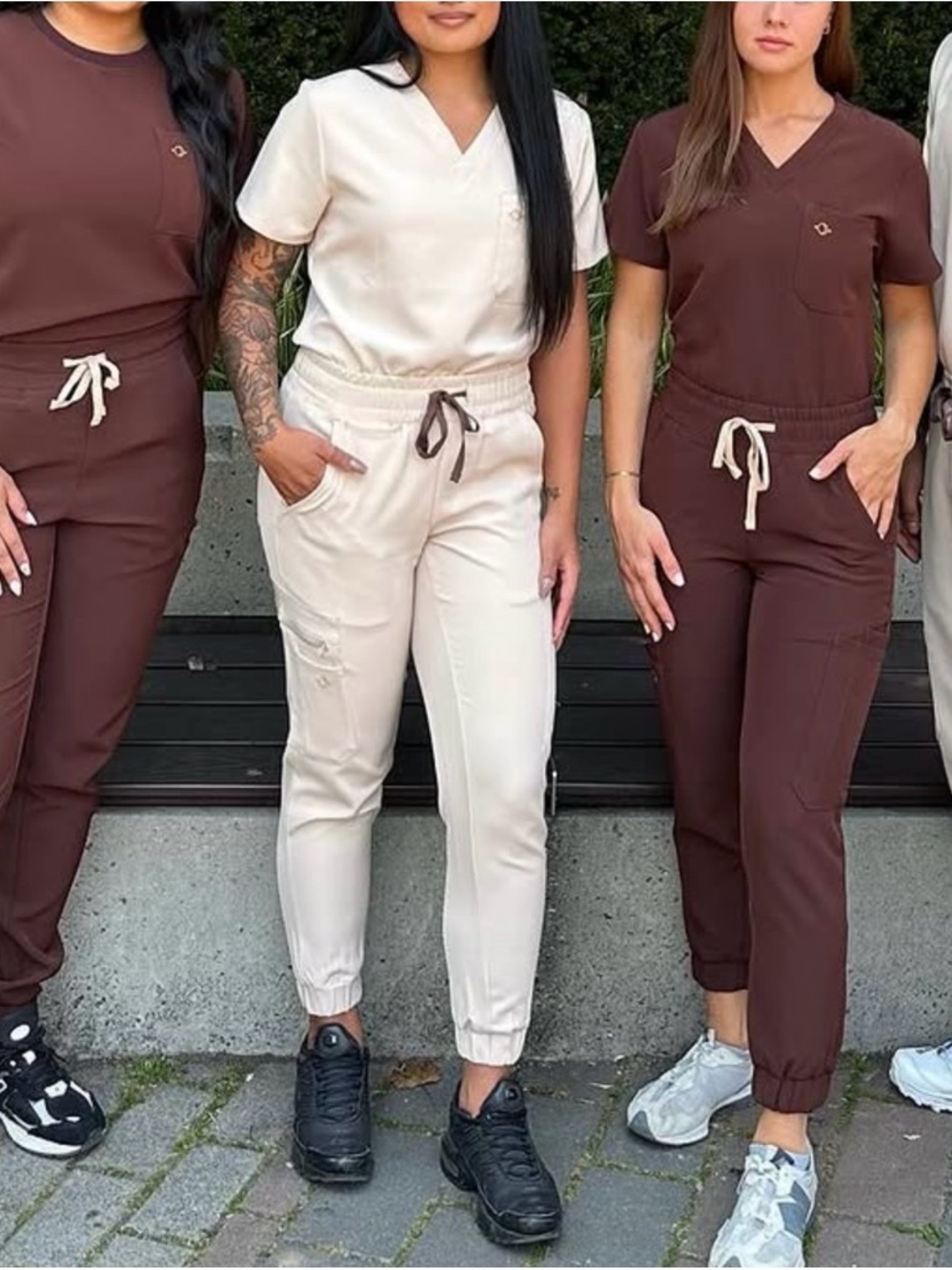 Luuna Scrub SET top and pants XS (S) Tall Oat